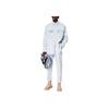 Armani Exchange Washed Vintage Effect Button-Down Denim Long Sleeve Shirt Men shirts Light-Blue 3DZCD1-Z1UVZ-1500
