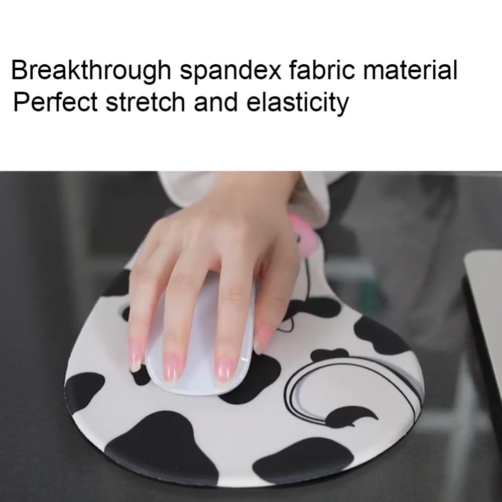 Cartoon Style Mouse Pad Singlesided Cartoon Wrist Protected Pad Computer Decoration  Office Gaming
