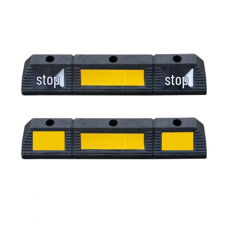 Rubber-Plastic Parking Space Limiter and Speed Bump