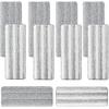10Pcs Joymoop Mop Replacement Pads, 13 * 4.9'' Universal Mop Pads Mop Head Refills Washable Wet Mop, Compatible with Most 11-13” Size Mops