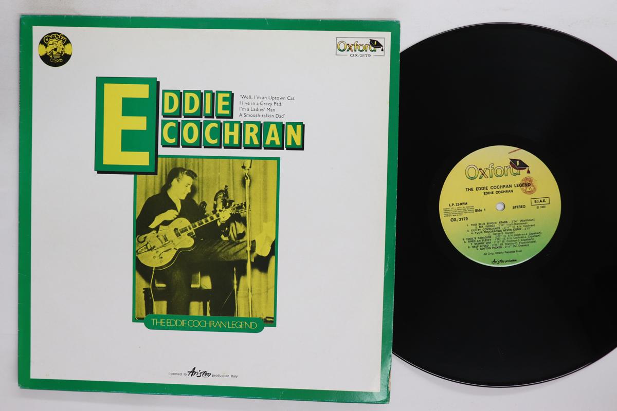 LP Record EDDIE COCHRAN Eddie Cochran Legend OX3179 OXFORD 1980 Italy Rock Used