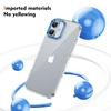 For iPhone 16 Clear Phone Case Hard PC Anti-Scratch Mobile Phone Back Cover