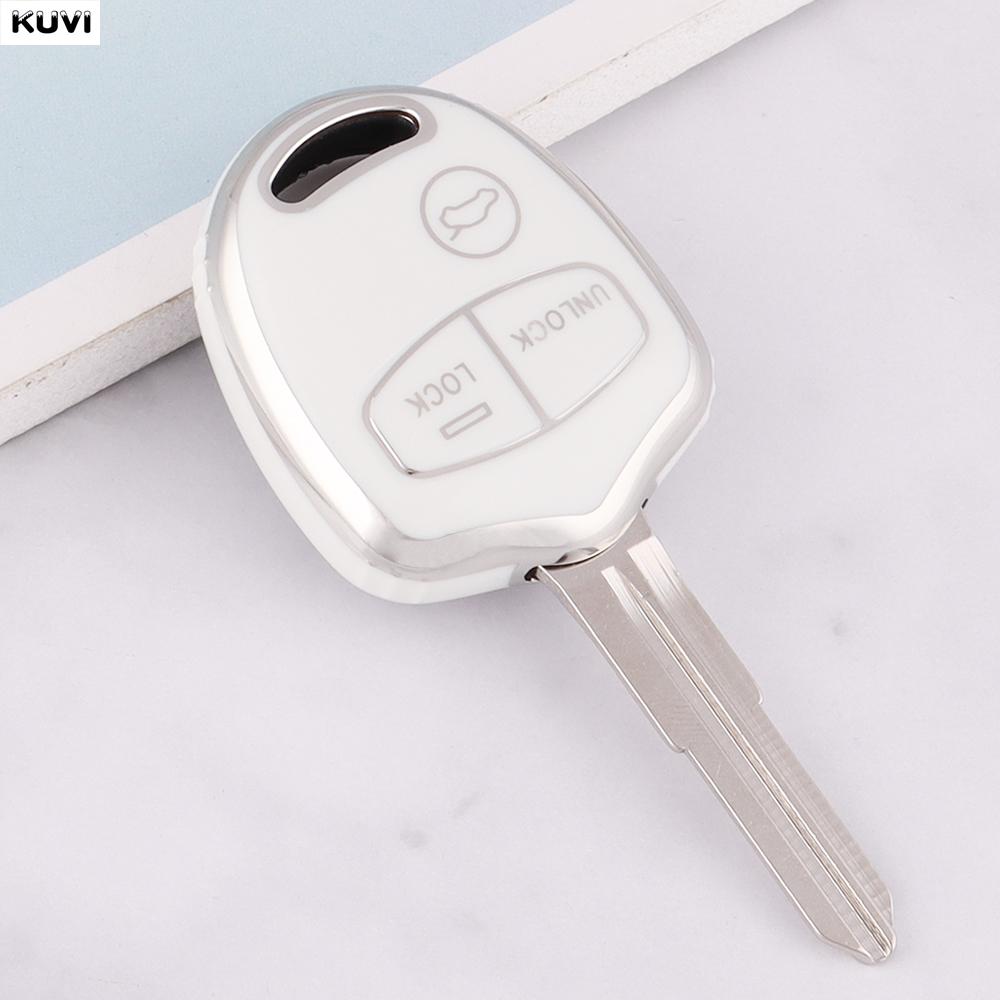 For Mitsubishi Outlander Colt Lancer Grandis Pajero Sport Asx 2/3 Buttons Tpu Auto Car Key Cover Key Holder Case Accessories