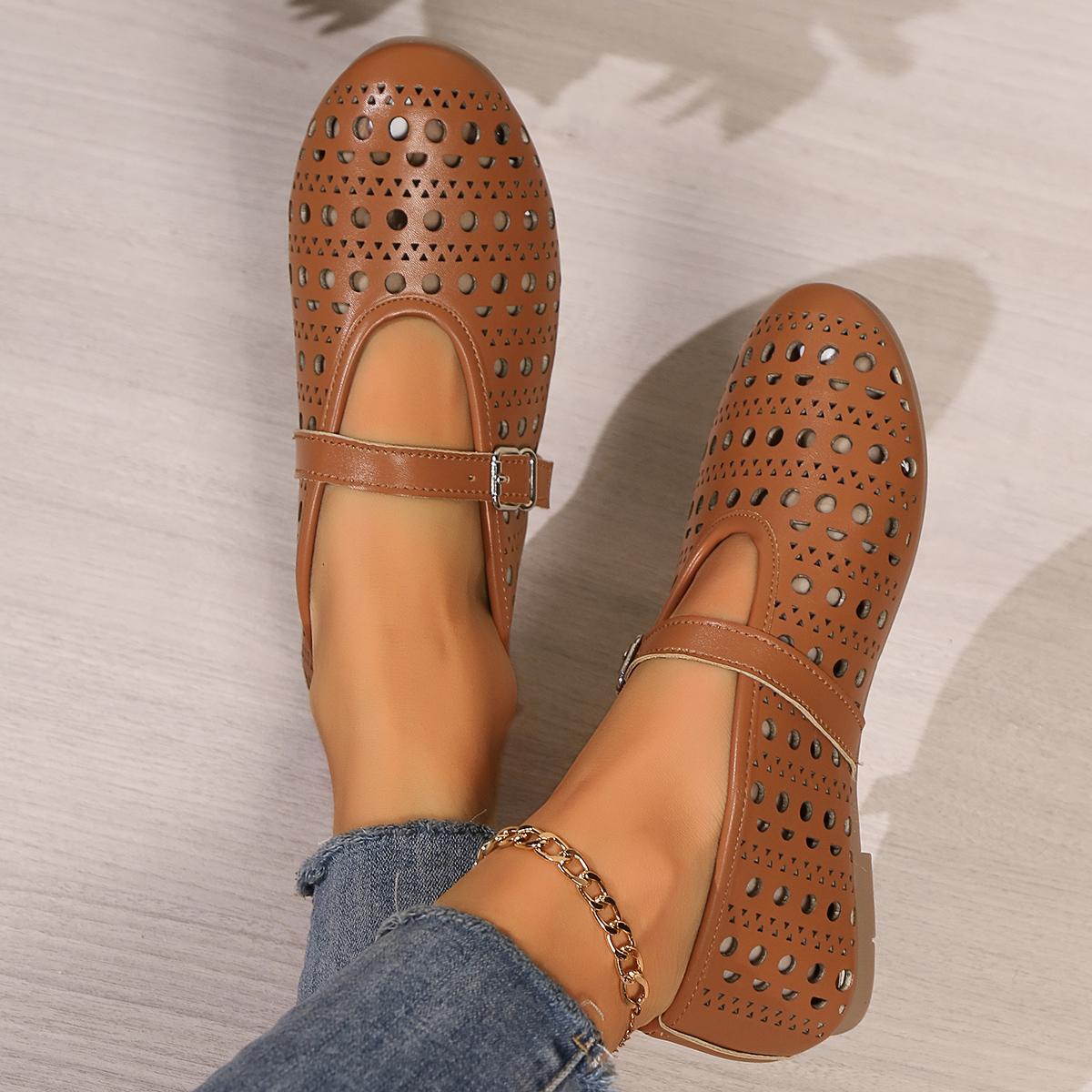 Модные летние туфли с коротким носком — фото 6