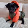 Otoño Invierno sudaderas con capucha para mascotas ropa para perros impermeable abrigo para perros chaqueta cálida a prueba de viento ropa para cachorros ropa para mascotas Chihuahua ropa para Bulldog Francés