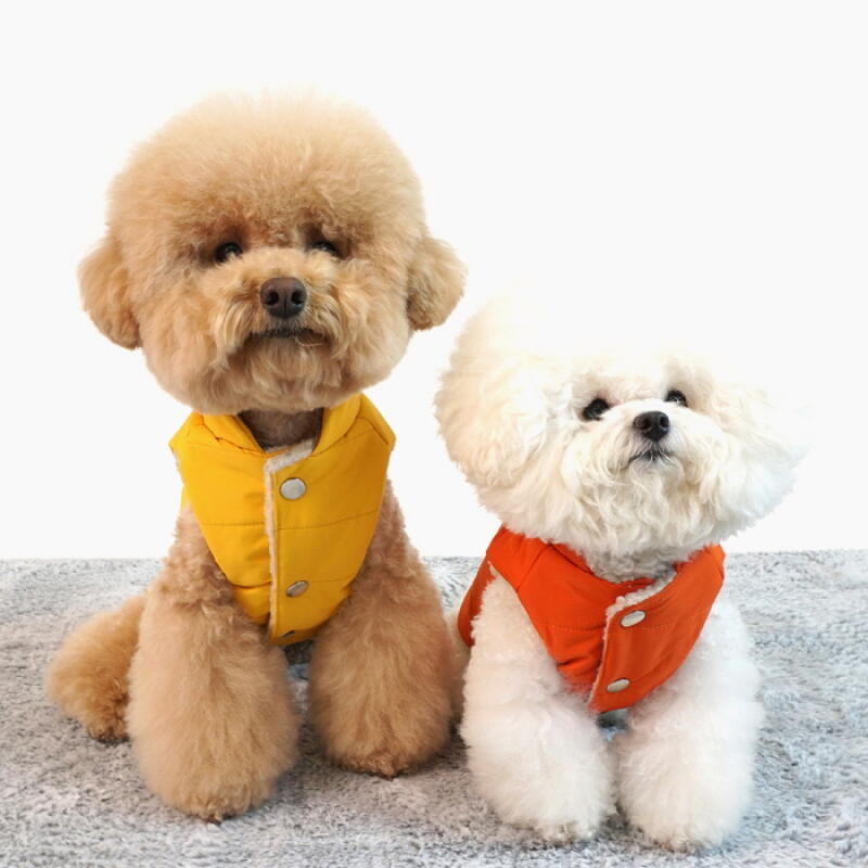 Grundlegende warme Polsterung Hund Winterkleidung