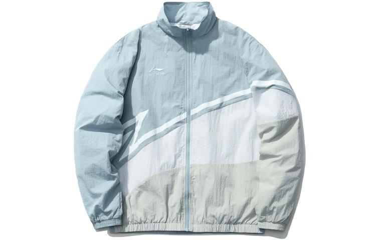 Li Ning Sports Fashion Collection Jacket Unisex Blue Gray AJDQ036-7 M