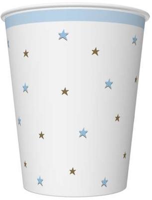 Blue Star Paper Cups 250Ml 8Pcs.