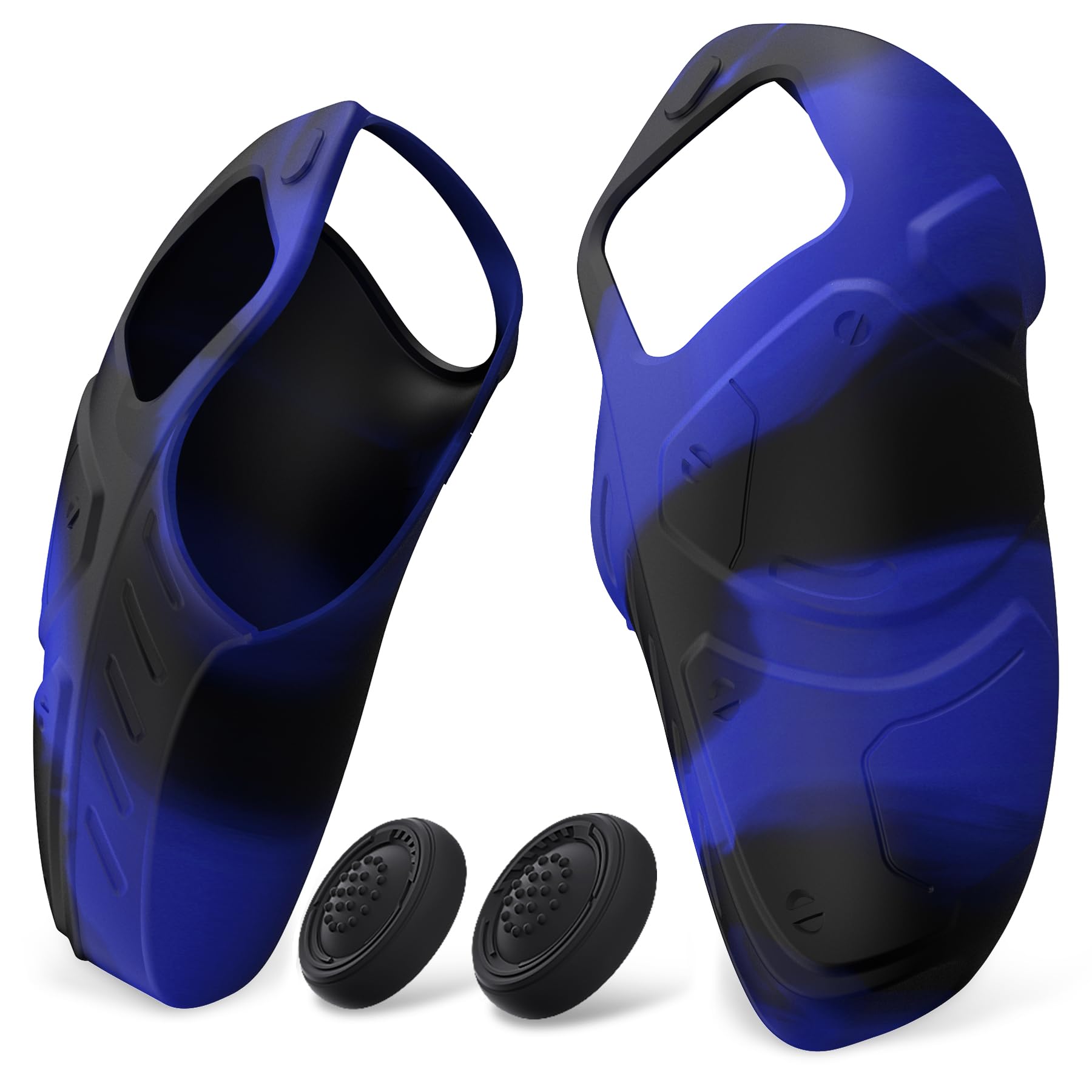 

Чохол сумісний з чохлом PlayVital ps5 сумісний лише з ергономічною м якою силіконовою накладкою для контролера з ковпачком для великого пальця сумісний з ps5 може бути