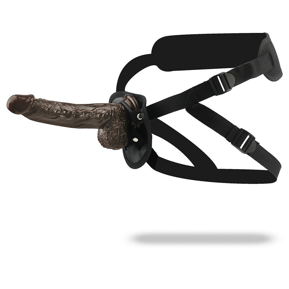 RUNYU Strapon Dildo for Women Suction Cup Realistic Strap-On Dildo Strap On Sex Toy for Lesbian