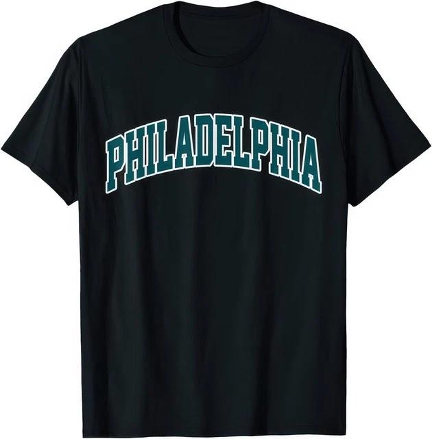 Philadelphia Vintage Retro City USA Travel Graphic T-Shirt S