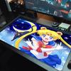 Magic Sailor Girl Color Mouse Pad Large Gaming Table Cushion Non-slip Laptop Tablet Big Mousepad XXL Mat Mini PC Playmat With Lock edge