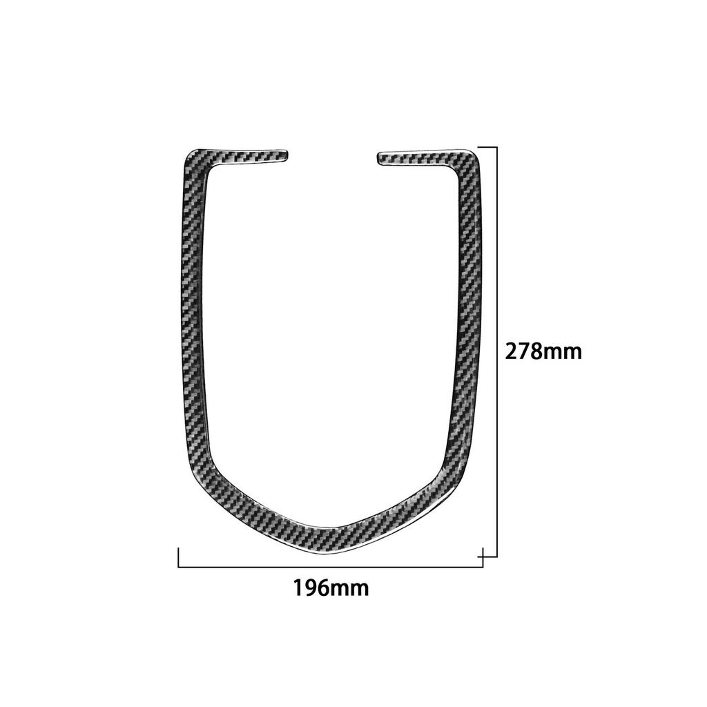 For Porsche Panamera 2010-2016 Carbon Fiber Front Reading Light Decorative Strips Car Interiors Accessories Decoration Sticker