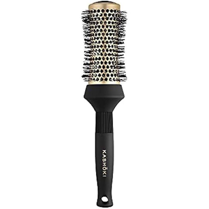 Brosse coiffante - kashoki - hr hourglass styling - 43mm - design ergonomique - pour tous types de cheveux