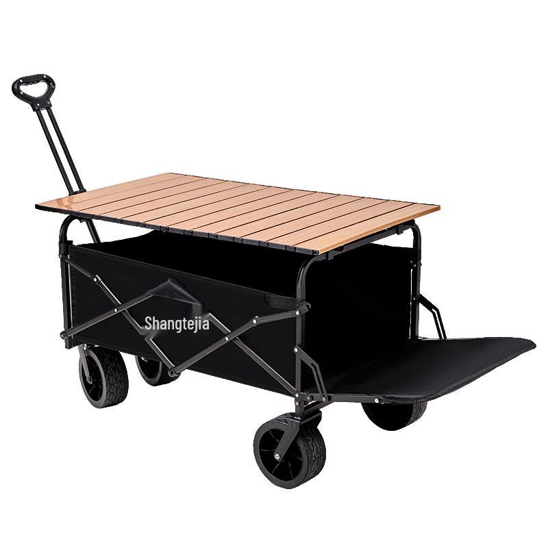 Suncojia Folding Outdoor Utility Cart