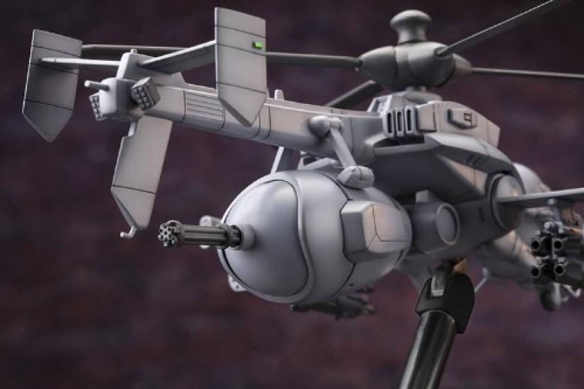 Kotobukiya Ghost In the Shell 2nd GIG Jigabachi AV Repackaged Edition Scale Plastic Kit S.A.C 1/72