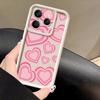 Y2K Retro Gradient Love Hearts Pattern Case For Xiaomi 14T 13T 11T Pro Funda Redmi Note 14 13 Pro 5G 12 11 Shockproof Bumper Silicone Cover