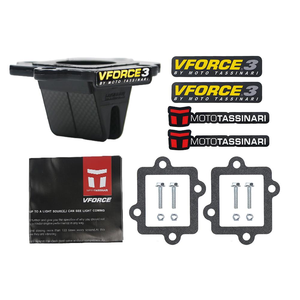 

A352 V352A Vforce 3 For Yamaha Jog Aerox Ark50 49150cc CY Dragster Equalis 50 T-REX Motorcycle Intake Carbon Fiber Reed Valve V352A