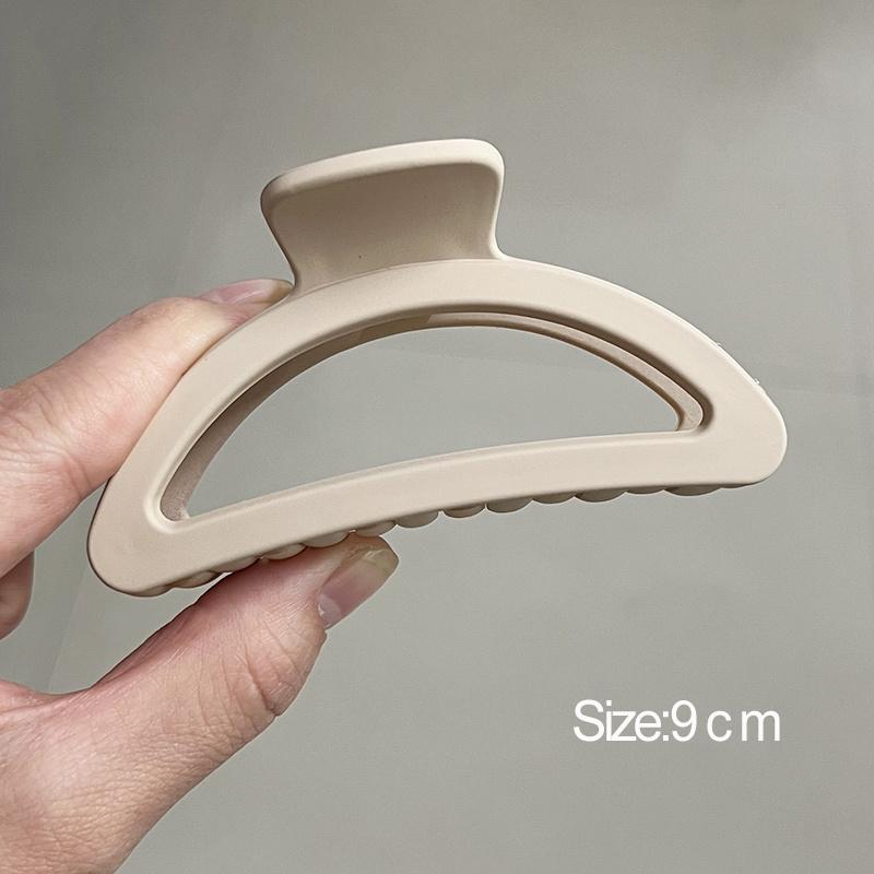 

Женские заколки для волос, корейские кофейные, бежевые, акриловые, большие заколки для волос, заколки с геометрическим рисунком, головные уборы в виде краба для девочек, аксессуары для волос as picture shows цвет морской волны