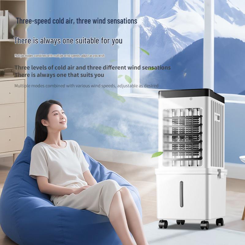 Slimme Stilstaande Verticale Airconditioner Ventilator met Afstandsbediening en Energiebesparende Waterkoeling voor Thuis