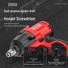 Zhigo High-Torque Brushless Lithium Electric Impact Wrench CN Plug (adapter Included)