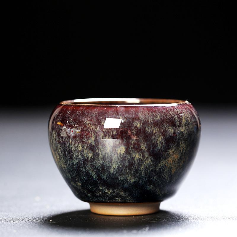 Japanese Style Kiln Change Ceramic Teacup Creative Household Kung Fu Retro Water Mugs Drinkware Tableware Teaware Cup 180ML