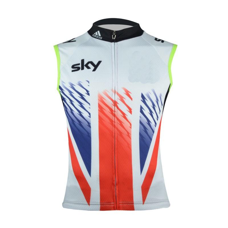 Mens Sleeveless Cycling Vest Slim Fit Mountain Road Bike Jersey Breathable Quick Dry