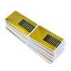 100 Pcs Golden Rectangle Nail Forms, Self-Adhesive And Durable Nail Extension Molds, Suitable For Uv Gel