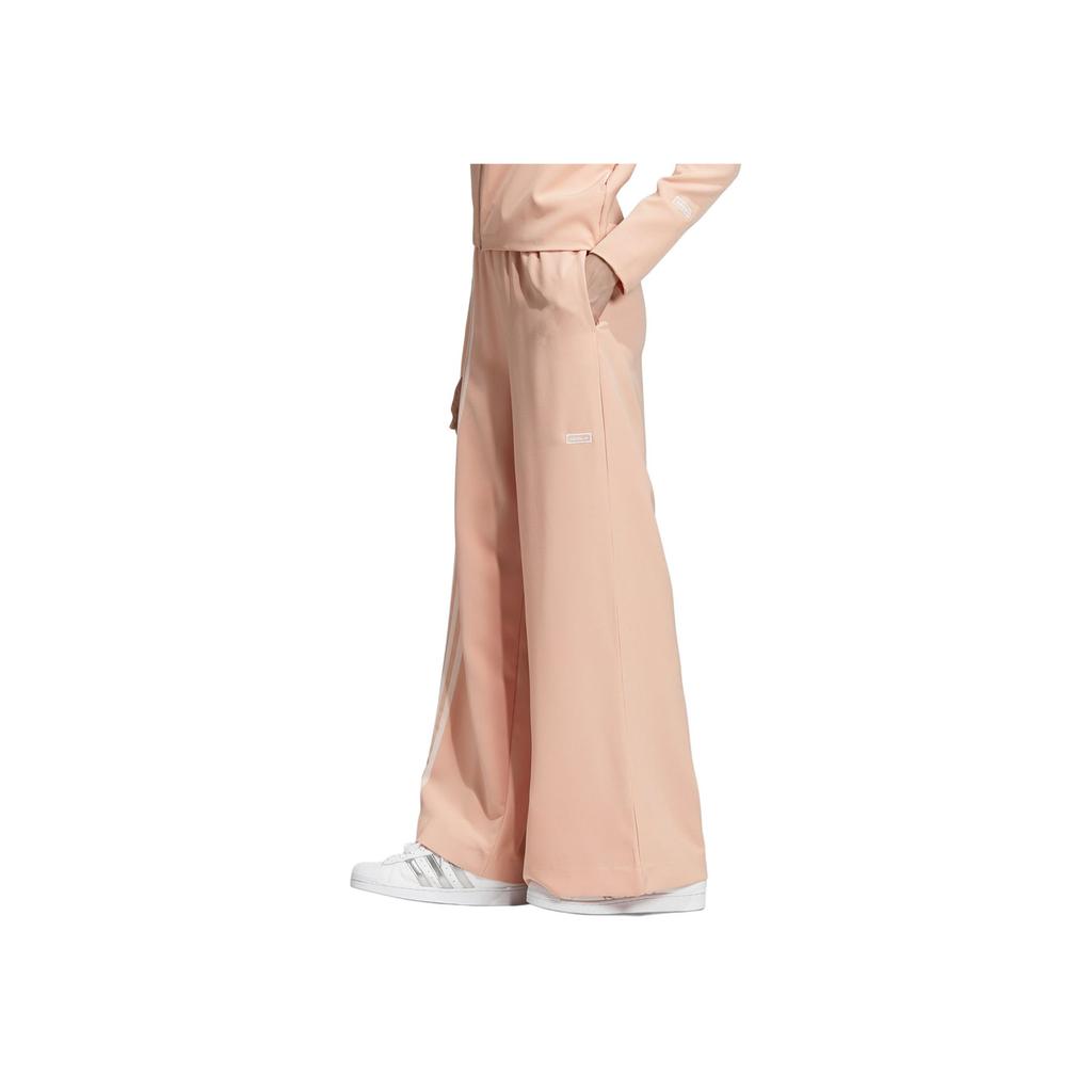 Adidas Originals Three Stripes Casual Fashion Knit Sports Pants Women Bottoms EC0926