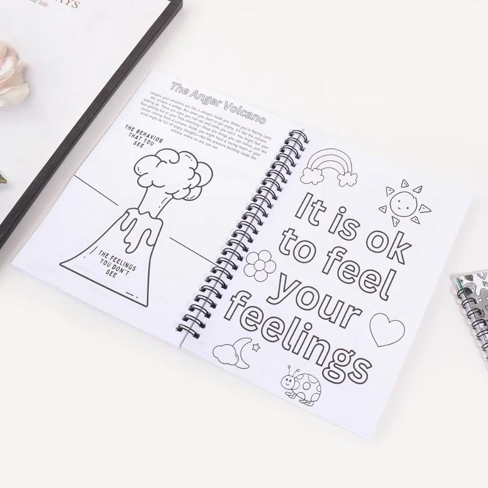 Art Plan Table Art & Emotions Guidebook Pencil Colouring Booklet  Student