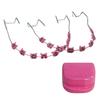 Fake Braces Colorful Brackets For Teeth Temporary Metal Wires Metal Bracket Orthodontic Ligature Ties Dental Decor Accessories