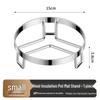 Round Stainless Steel Kitchen Wok Steamer Basket, Pot Stand & Heat Insulation Holder