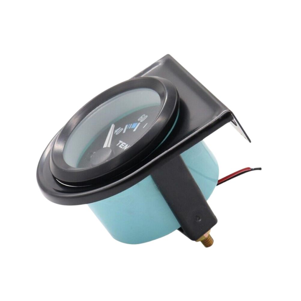 2" 52mm Digital Car Water Temp Temperature Gauge 40-120℃ White Light Led Universal Auto Motorcycle Sensor Temperature Meter