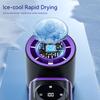 Portable Handheld Fan with Ice Cooling Rechargeable Personal Fan 3600mAh Small Essentials for Women Beach Travel Vacation