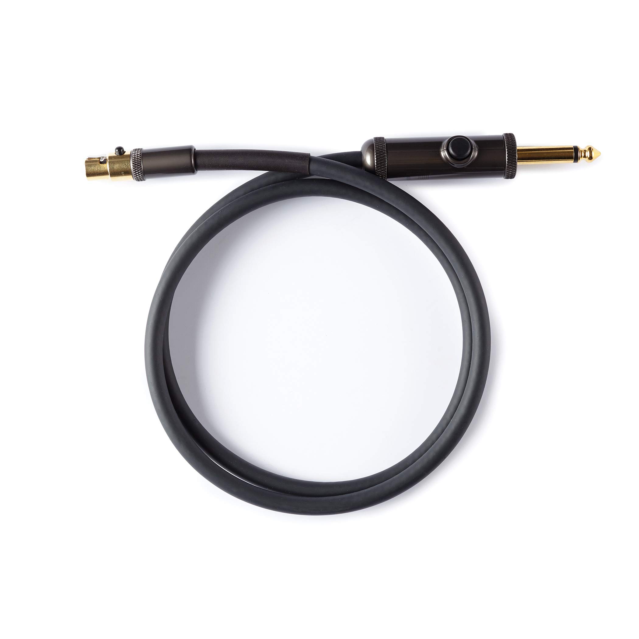 

D Addario Wireless Transmitter Cable, Straight Type, with Momentary Mute Switch, PW-WG-02 (Cable Cutter Included)