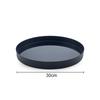 Black Mirror Glass Tray Metal Trays Decorative Storage Plate Dressing Table Jewelry Necklace Display Plate Cosmetics Organizer