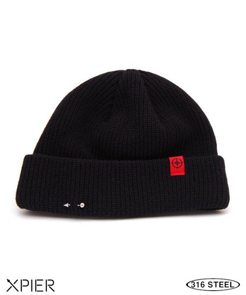 Egseupieo X-Bn001B Black Short Beanie