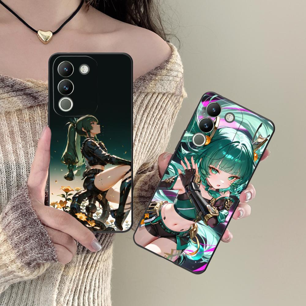 Zenless Zone Zero QingYi Phone Case for VIVO V60 V50 V40 V30 V29 V27 V25 V23 Pro Lite 5G Colorful Printing Cover Cover Luxury