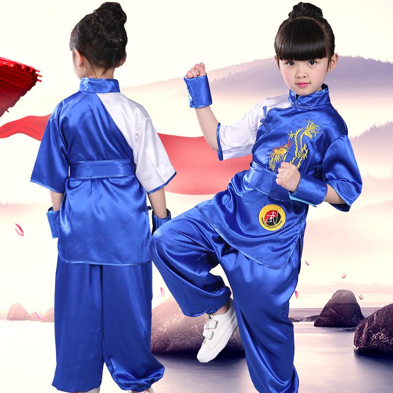 Dětský výkonnostní oděv na čínská bojová umění Tai Chi