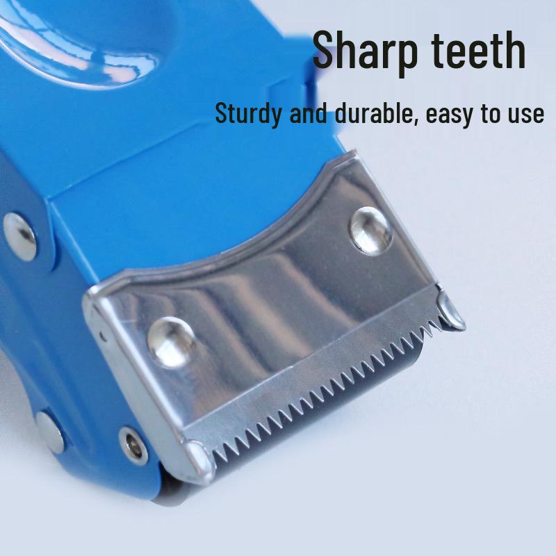 Metal Iron Handheld Tape Dispenser with Large Roll Plastic Cutter for 4.8cm Packing Sealing