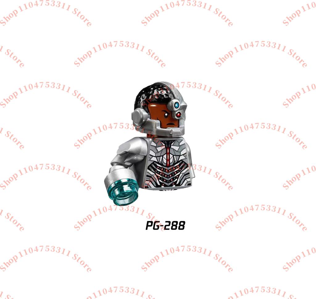 Hot-selling Toy Blocks Superhero Assembly Building Blocks Kids MINI Puzzle Brick Toy Alfred Bane Green Lantern Collection Gift