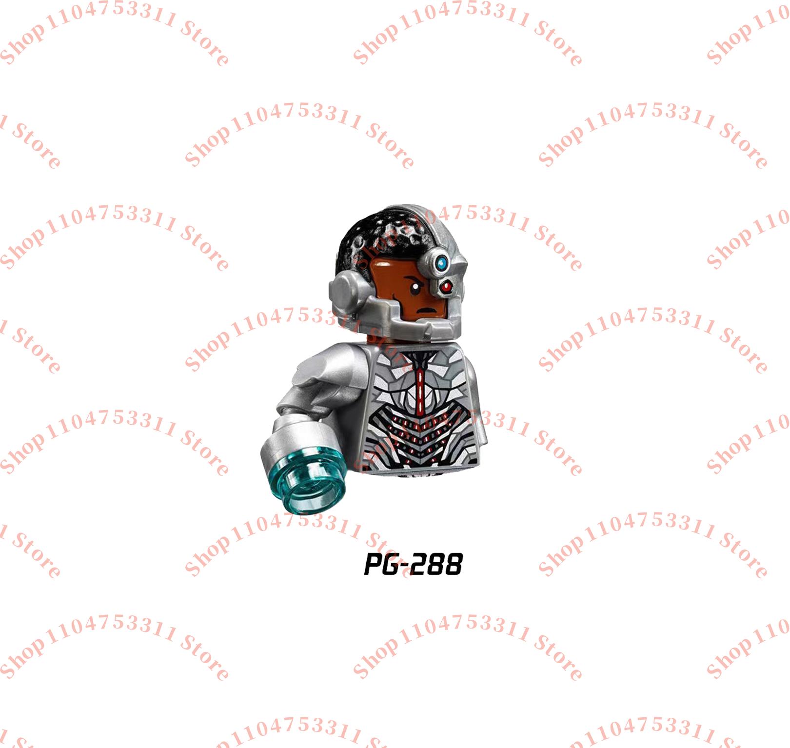 Хит продаж игрушечные кубики Супергерой Сборка Строительные Кубики дети МИНИ Пазл Кирпичик игрушка Альфред Бэйн Зеленый Фонарь Коллекция Подарок