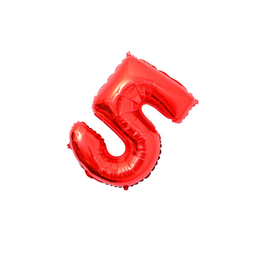 Party Balloon Aluminum Foil Number Balloon Wedding Birthday Party 16-inch Decoration