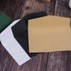 10Pcs Black White Kraft Paper Envelopes Blank Paper Envelope Vintage European Style Envelope for Car