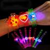 6PCS Kids Birthday Party Supplies LED Cartoon Light Up Watch Toys Boys Girls Wedding Guest Souvenirs Christmas Party Gifts Pinata