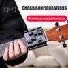 Trenažér akordů na ukulele Nástavec na ukulele Nástroj na procvičování akordů s asistovaným učením odstraňuje bolest prstů Stlačovač akordů na ukulele