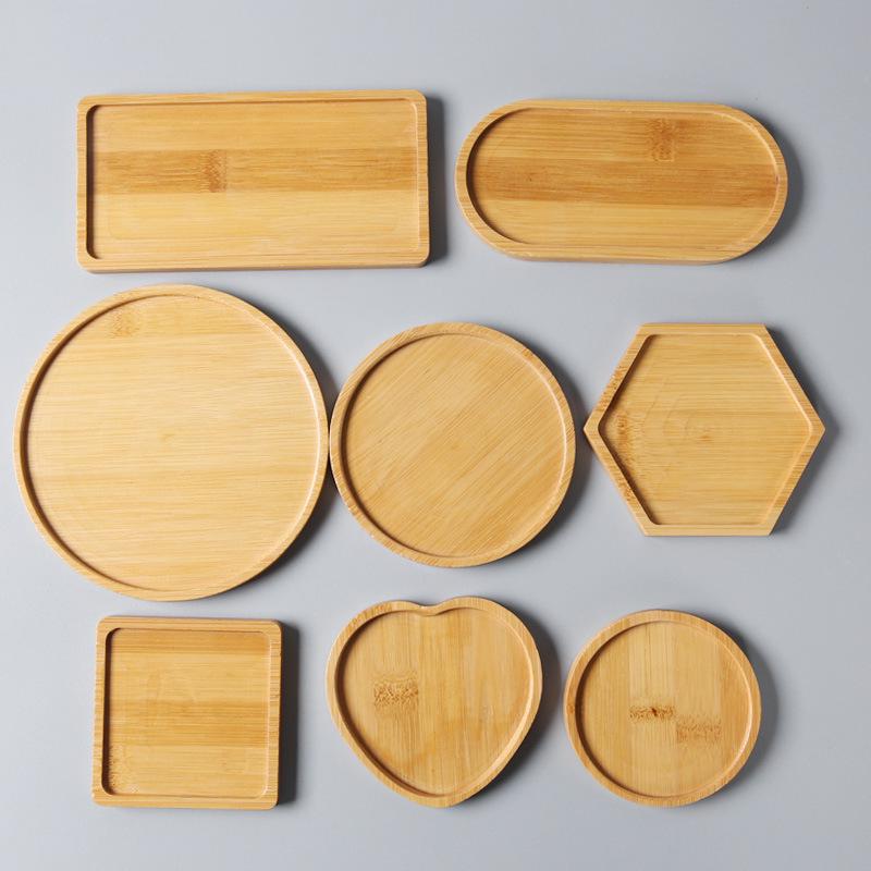 Retro Podstawka pod kubek i Taca na doniczkę z bambusa - Kreatywne Maty Stołowe i Dekoracyjne Puzzle DIY