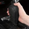 1PC Car Leather Thousand Bird Pattern Gearbox Cover, Universal Dust Cover for Car Shifting Positions