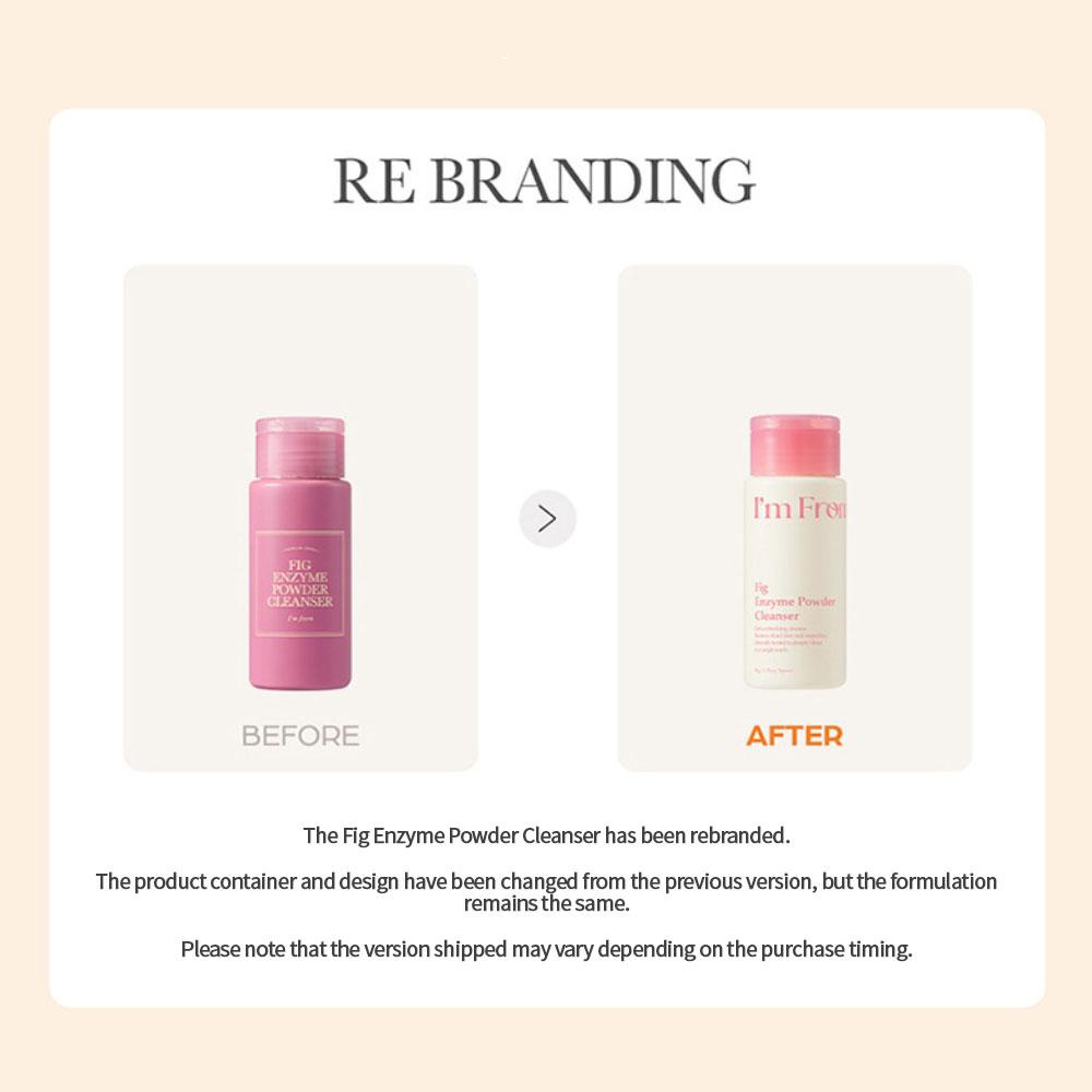 I'M FROM Fig Enzyme Powder Cleanser, 50 G (1.76 Oz)