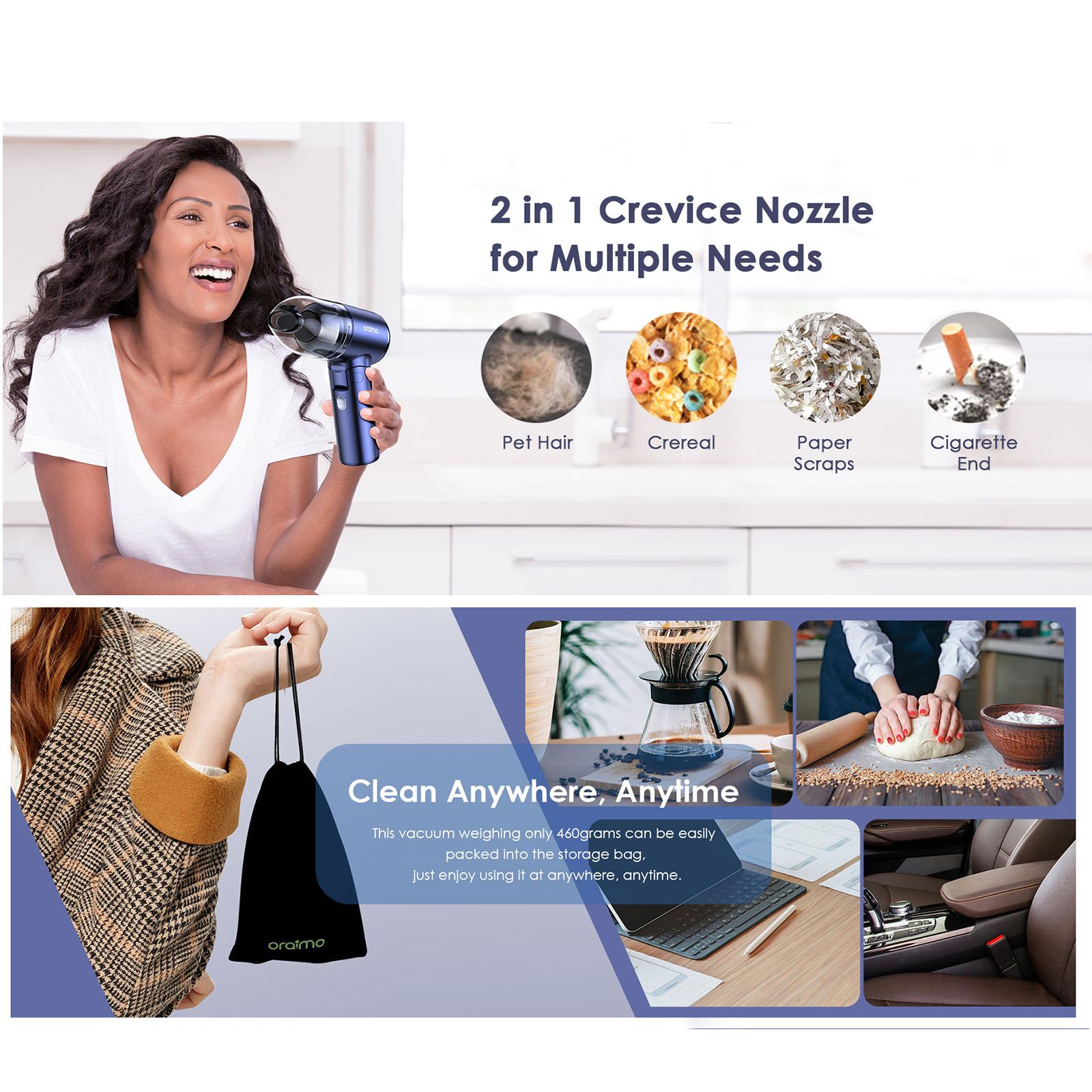 

Ручной пылесос Oraimo OHV-102 SpaceGrey